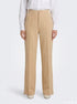 Sandstone Classic: Cream Twill Cotton Pants 84961