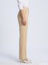 Sandstone Classic: Cream Twill Cotton Pants 84961
