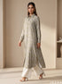 Pattern Muse: Collared Midi Length Top 82351