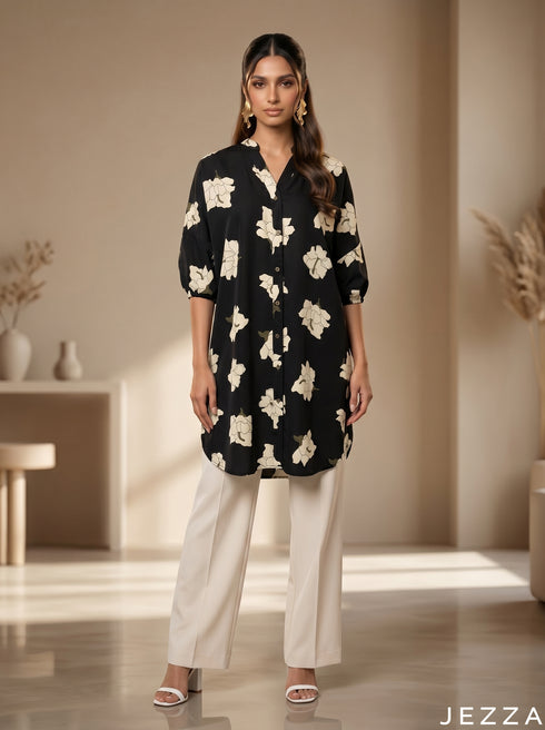 Petal Theory: Bold Floral Top 87052