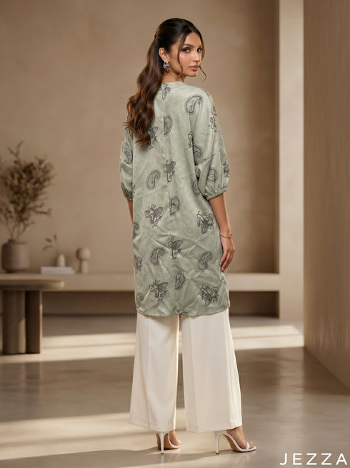 Nomad Motif: Paisley Print Top 87053
