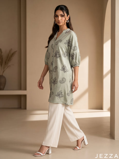 Nomad Motif: Paisley Print Top 87053