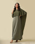 A-Line Dress With Cape 56001