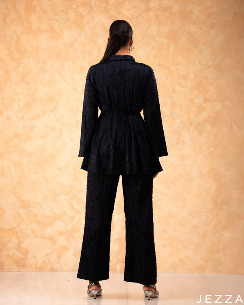 Midnight Grace: Brocade Co-Ord Set 68551