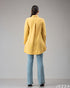 Sunny Ease: Mustard Collared Top 73401