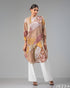 Artisan Harmony: Patchwork Midi Top 76631