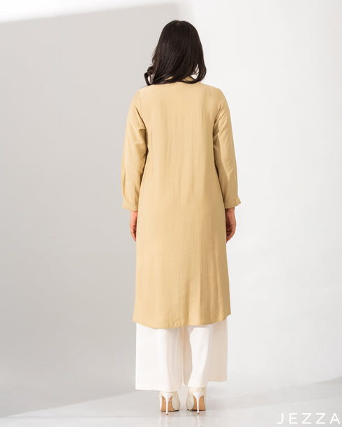 Long Top With Decorative Sleeves 56372