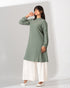 Simple Long Top In Soft Viscose Cotton 50993