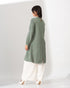 Simple Long Top In Soft Viscose Cotton 50993