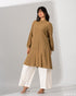 Simple Long Top In Soft Viscose Cotton 50992