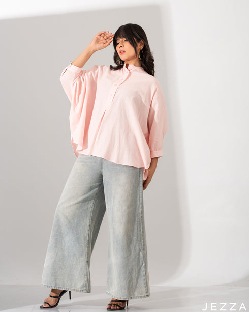 Below Hip Top In Cotton Fabric 58651