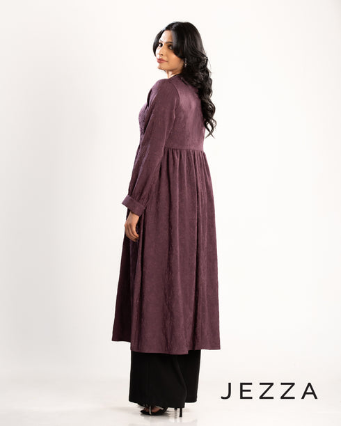 Brocade Polyester Midi Top 62172