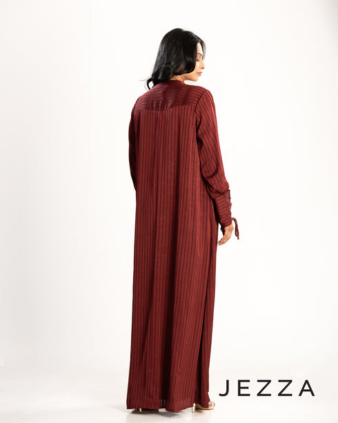 Satin A-Line Dress 63323