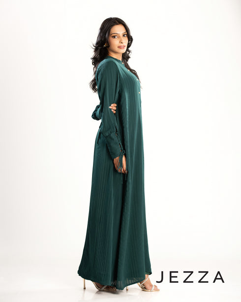 Satin A-Line Dress 63321