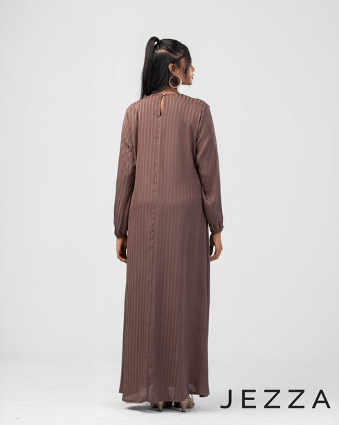 Long-Sleeve Maxi Dress 64753