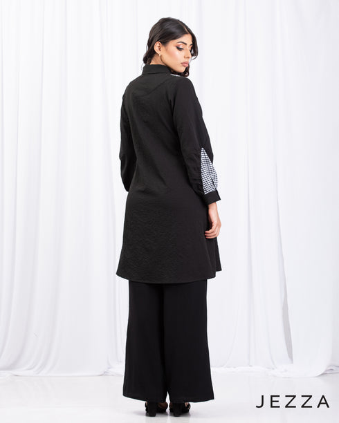 Knee-Length Polyester Top 65381