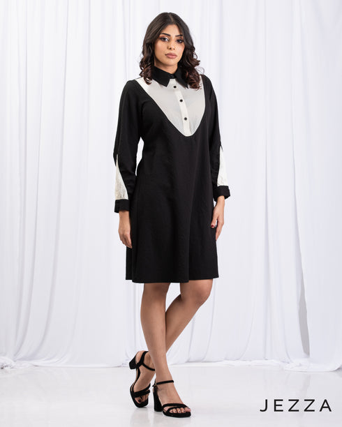 Knee-Length Casual Dress 58861