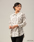 Print Play: Poly-Cotton Shirt Top 65651