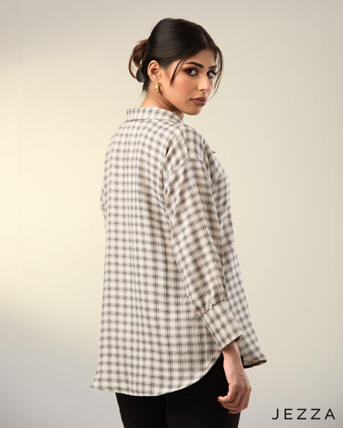 Modern Checks: Classic Shirt Top 66521