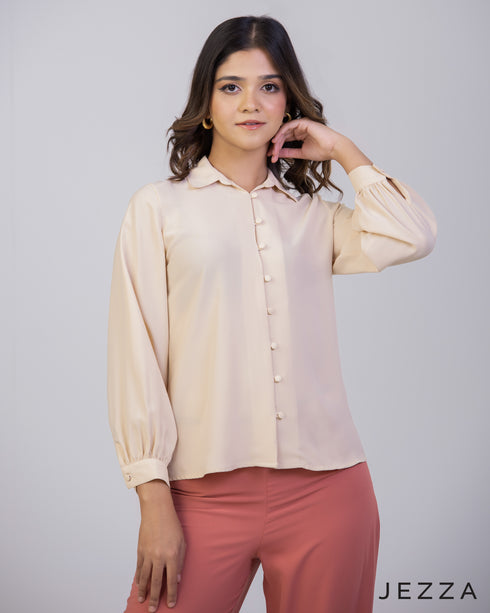 Polyester Hip Length Blouse 64901