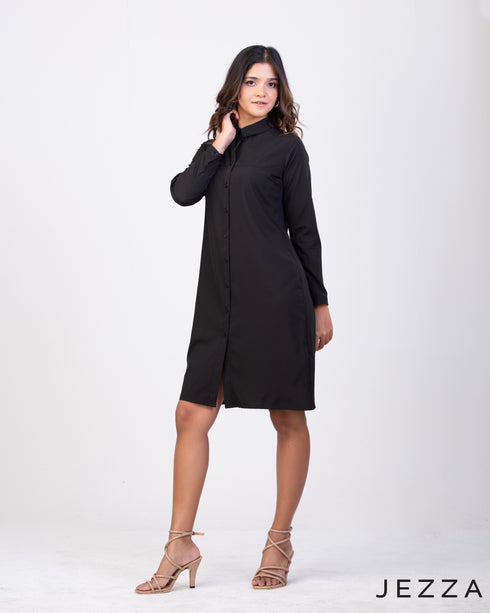 Polyester Knee-Length Top 66011