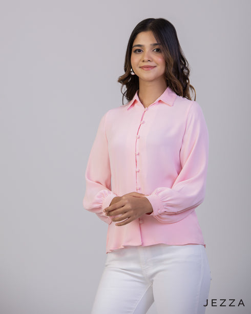 Polyester Hip Length Blouse 64903