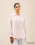 Classic Ease: Half-Placket Shirt Blouse 64951