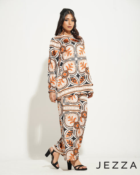 Vibrant Printed Co-Ord Set 60121
