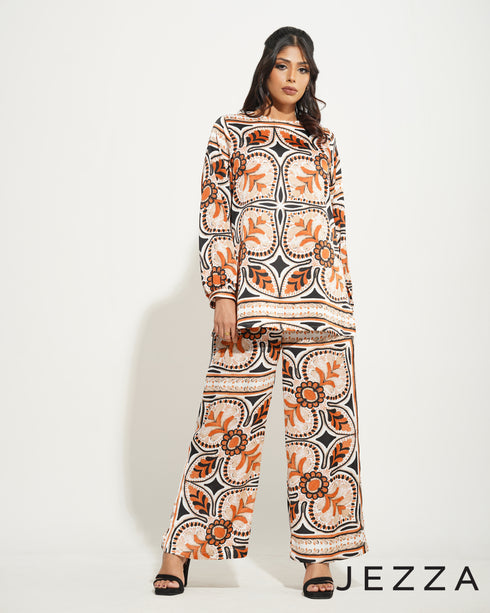 Vibrant Printed Co-Ord Set 60121
