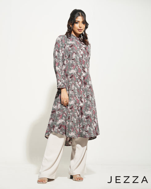 Buttoned Midi Top 66251