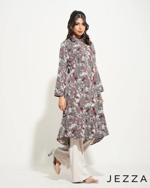 Buttoned Midi Top 66251