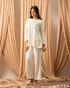 Effortless Versatility: The Essential White Polyester Set 72031