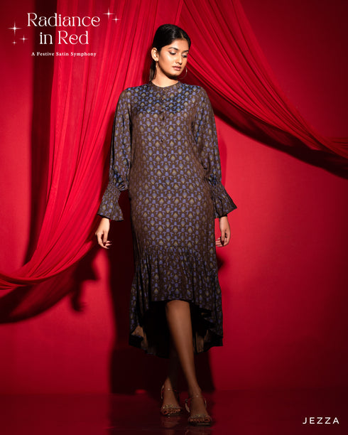 Printed Polyester Top 60892