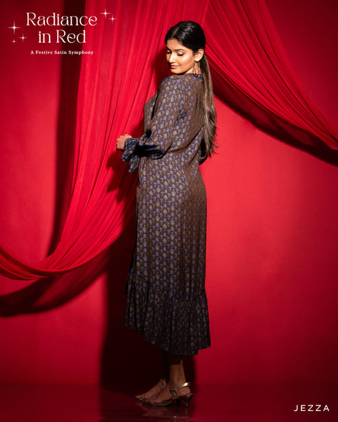 Printed Polyester Top 60892