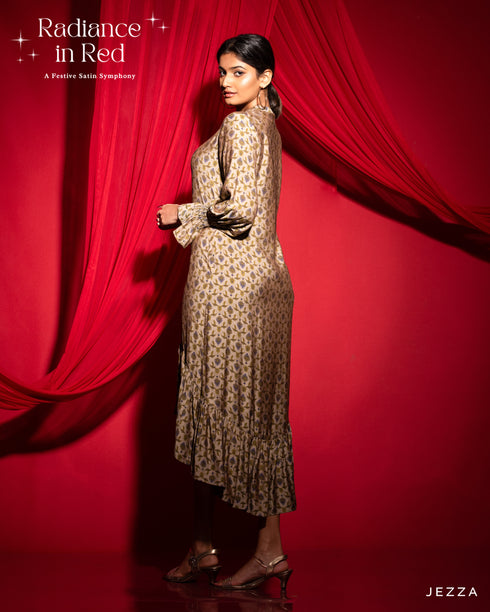 Printed Polyester Top 60891