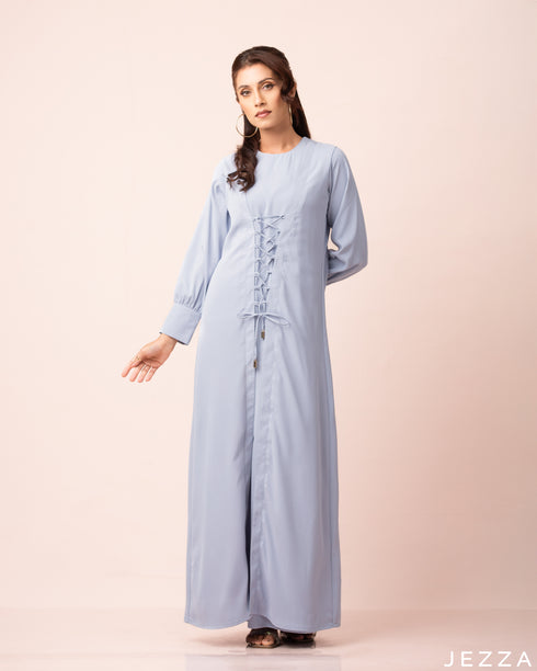 A-Line Dress With Decorative Front Detail 58111