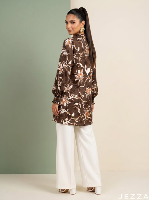 Sketch Garden: Illustrative Floral Top 79532