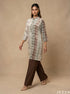 Structured Heritage: Vertical Border Knee Top 79361