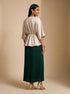 Pine Flow: Polyester Ankle Skirt 88052