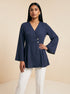 Berry Tide: Cotton Below Hip Top 90083