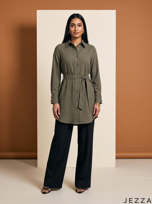 Moss Classic: Poly Cotton Below Hip Top 84931