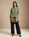 Basil Breeze: Cotton Knee-Length Top 88343