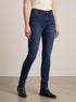 Midnight Sculpt: Dark Blue Skinny Jeans DL-380 D