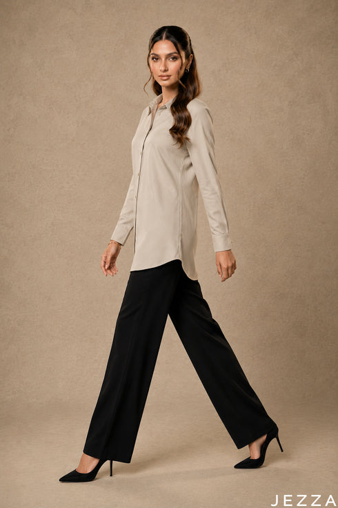 Luminous Texture: Pearl Crushed Top 82432