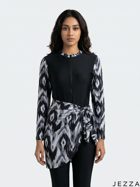 Black Velocity: Fitted Full Coverage Suit 86121