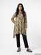 Floral Breeze: Above Knee Cotton Top 78071