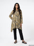 Floral Breeze: Above Knee Cotton Top 78071