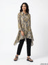 Floral Breeze: Above Knee Cotton Top 78071
