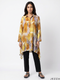 Abstract Ease: Collared Above Knee Top 83081