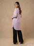 Soft Aura: Light Purple Cotton Top 75932